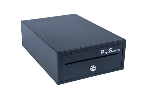 Денежный ящик POScenter Compact 205x300x90 распайка для "ШТРИХ-М", EPSON (Атол) черный