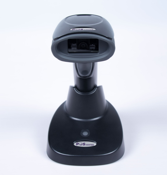 Сканер штрих-кода POScenter SG-110-BT, беспроводной, адаптер 2.4G, 1.5 м, кредл