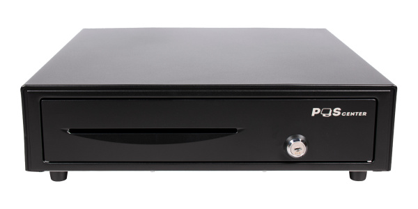 Денежный ящик POScenter 16E 410x420x100 распайка для "ШТРИХ-М", EPSON (Атол) черный