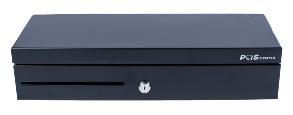 Денежный ящик POScenter 460E 460x170x100, распайка для "ШТРИХ-М", EPSON (Атол) черный