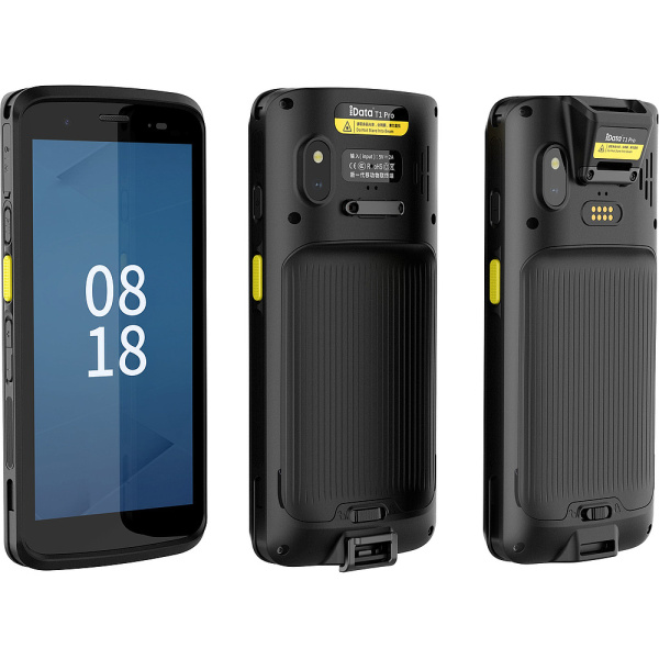 ТСД iData T1 PRO (Android 14/ 2D SR+ DS7000 PRO/ЦП MT8786/Память 4+64Гб/Дисплей 5.5" /1440*720/Камера 13Mp, 5Mp/4G (LTE) / BT / GPS / Wi-Fi /АКБ 5000 mAh/ NFC)